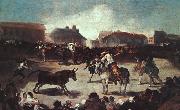 Francisco de Goya Village Bullfight oil painting reproduction